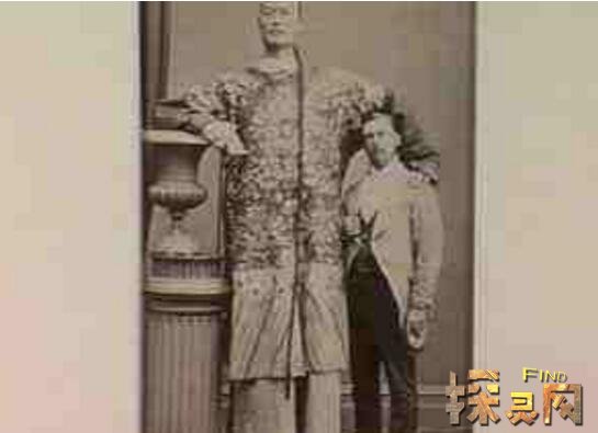 世界上最高的人，清朝巨人詹世钗3.19米(比姚明高90cm)