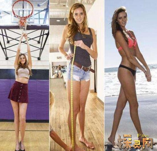 世界最长腿小姐排行榜，脖子以下全是腿(最长腿1.33米)