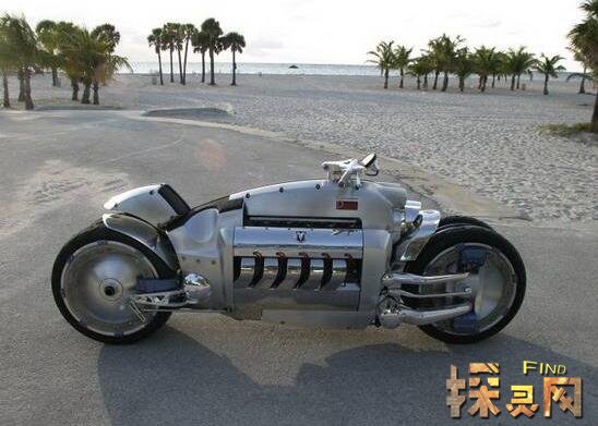 道奇战斧是世界上最快的摩托车，秒速188.7米(报价600万)