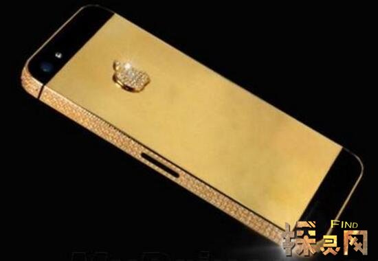 世界上最贵的手机价值上亿，钻石镶边打造iPhone5(土豪也买不起)